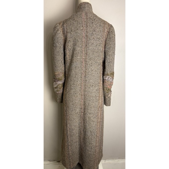 Vintage Marcia Phillips Weavings Coat Textured Wearable Art Artsy Boho - Picture 7 of 16